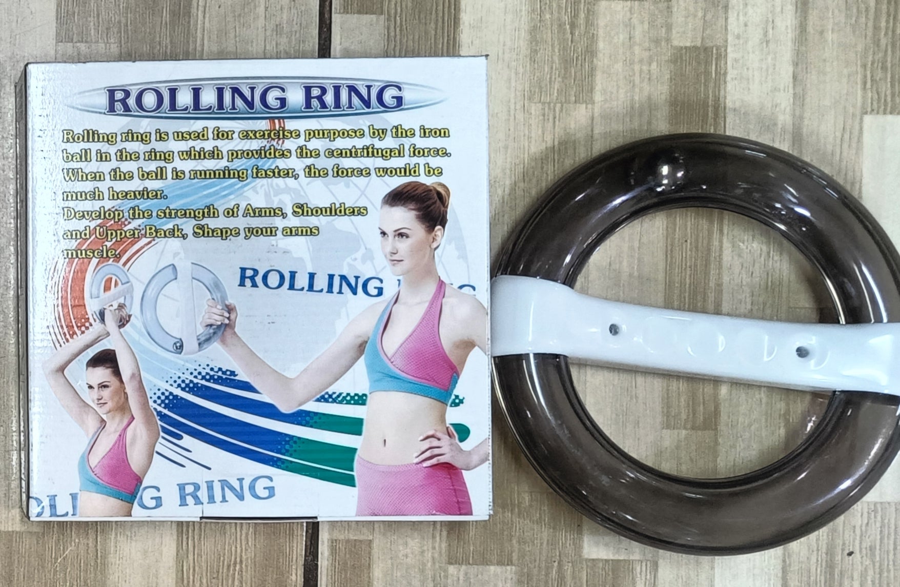 Rolling Ring anillo de ejercicio para dedos