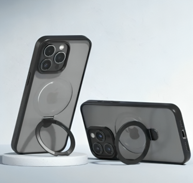 Funda magnética con soporte plegable