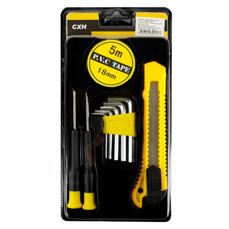 Set de herramientas de 9 piezas con estuche