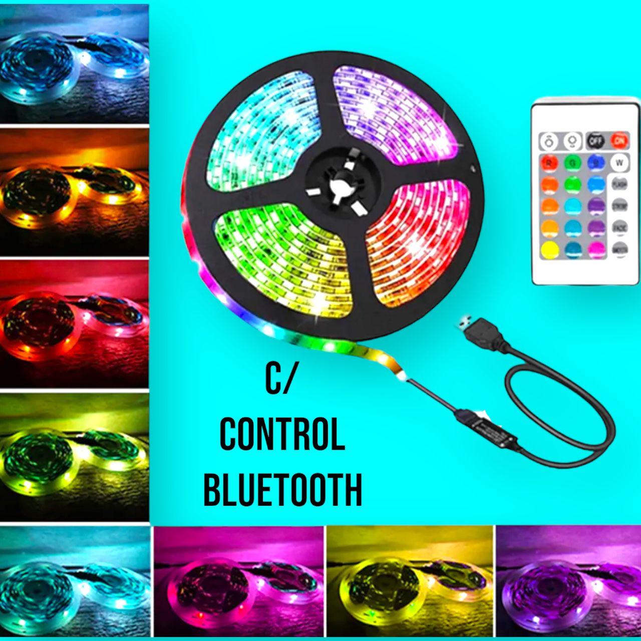 Tira LED 3 Metros con Bluetooth y Control