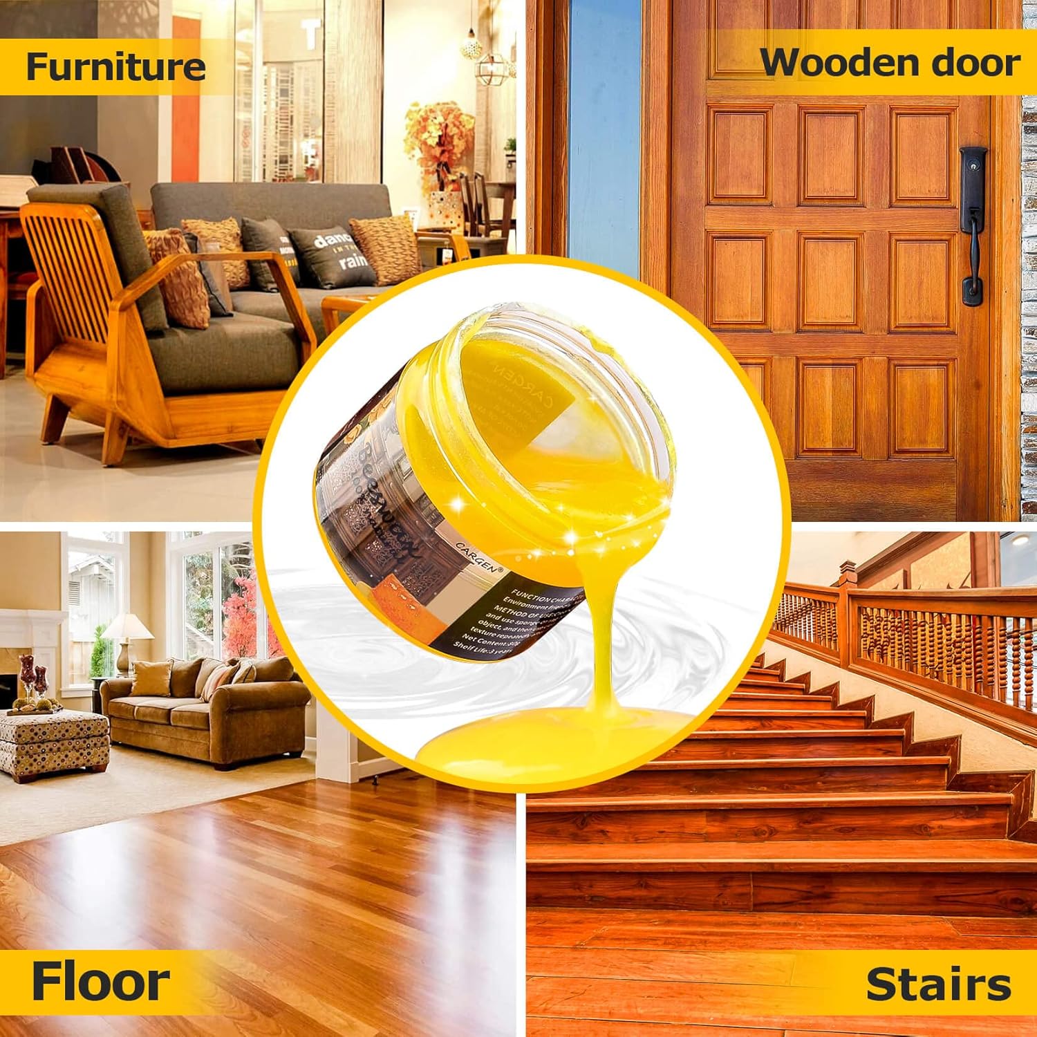 Restaurador de madera para muebles rayados
