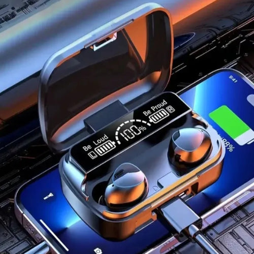 Auricular inalámbrico M10 Pro con estuche y pantalla