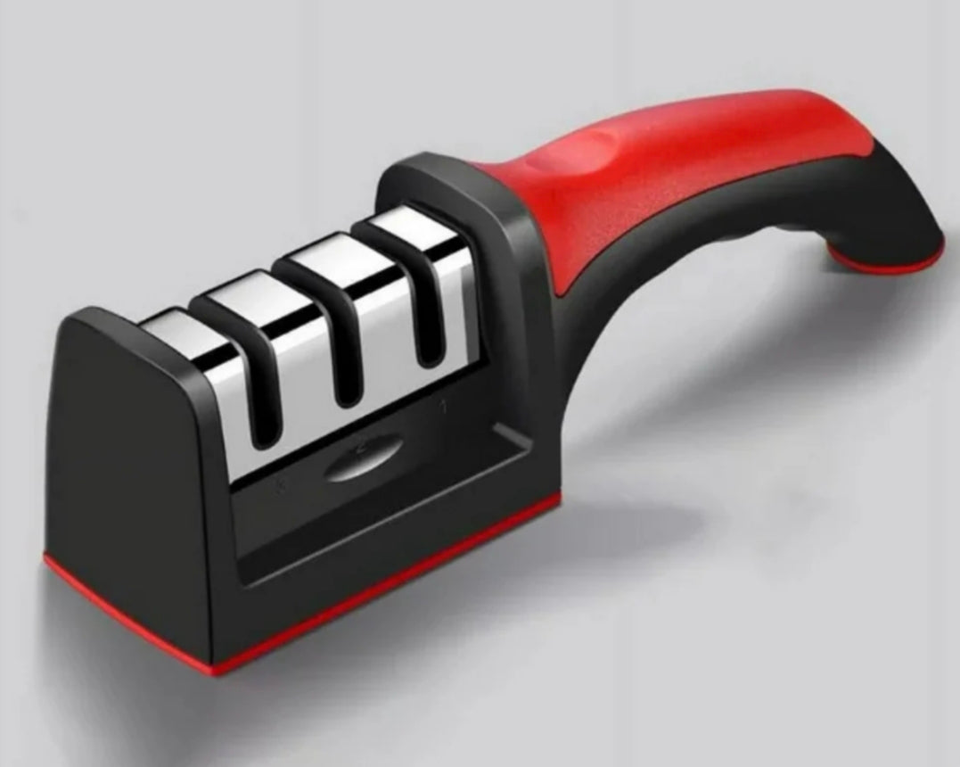Afilador de cuchillos manual compacto