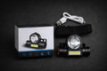 Linterna frontal LED recargable con banda ajustable
