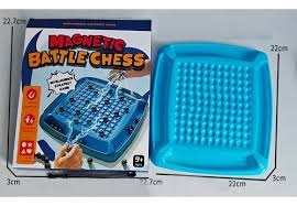 Juego magnético Battle Chess con tablero plegable