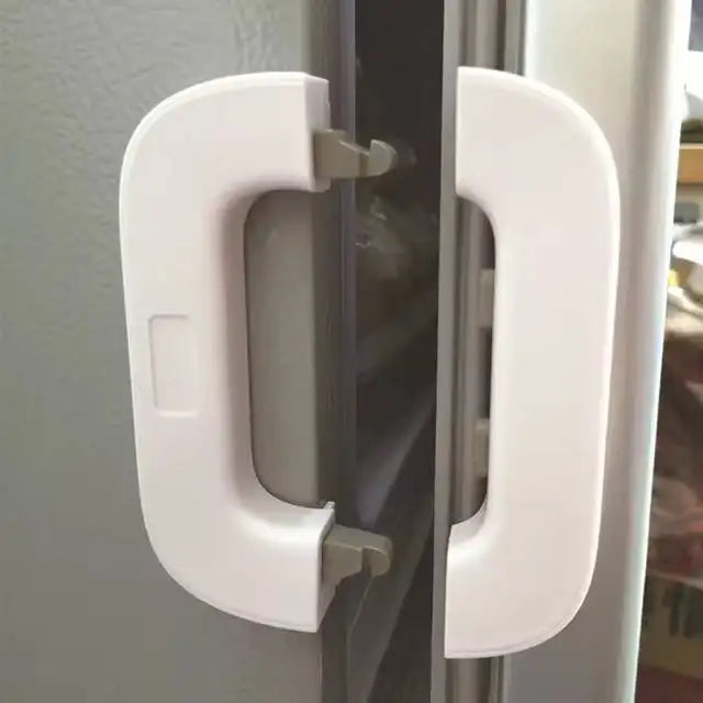 Kit de trabas de seguridad infantil para heladera y muebles